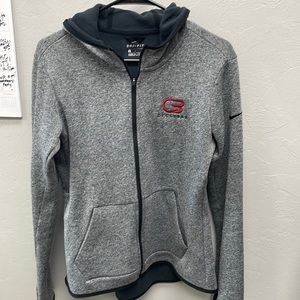 Womens Nike cyclebar zip up jacket